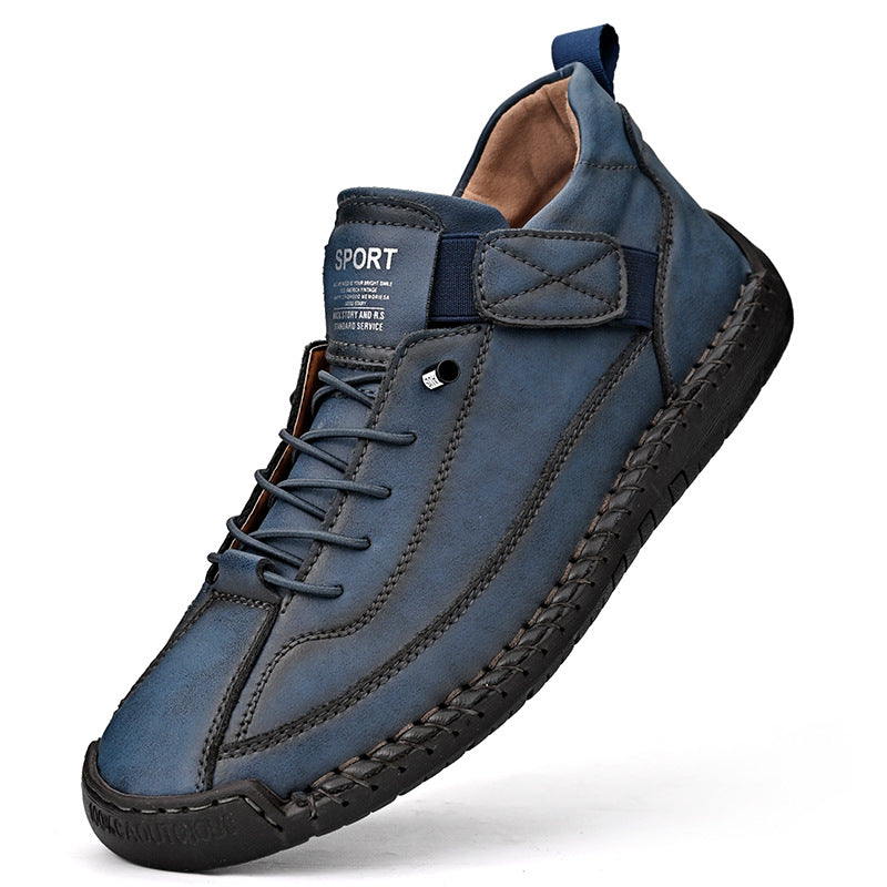 Men's Handmade Leather Orthopedic Comfy Shoes
