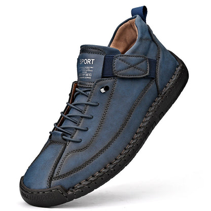 Men's Handmade Leather Orthopedic Comfy Shoes