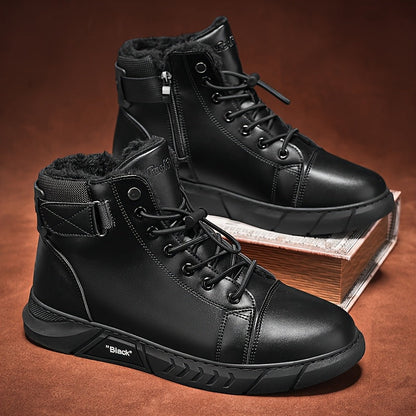 Men's Casual Versatile Genuine Leather Martin Boots